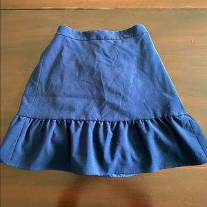 Jcrew Mercantile navy skirt 00